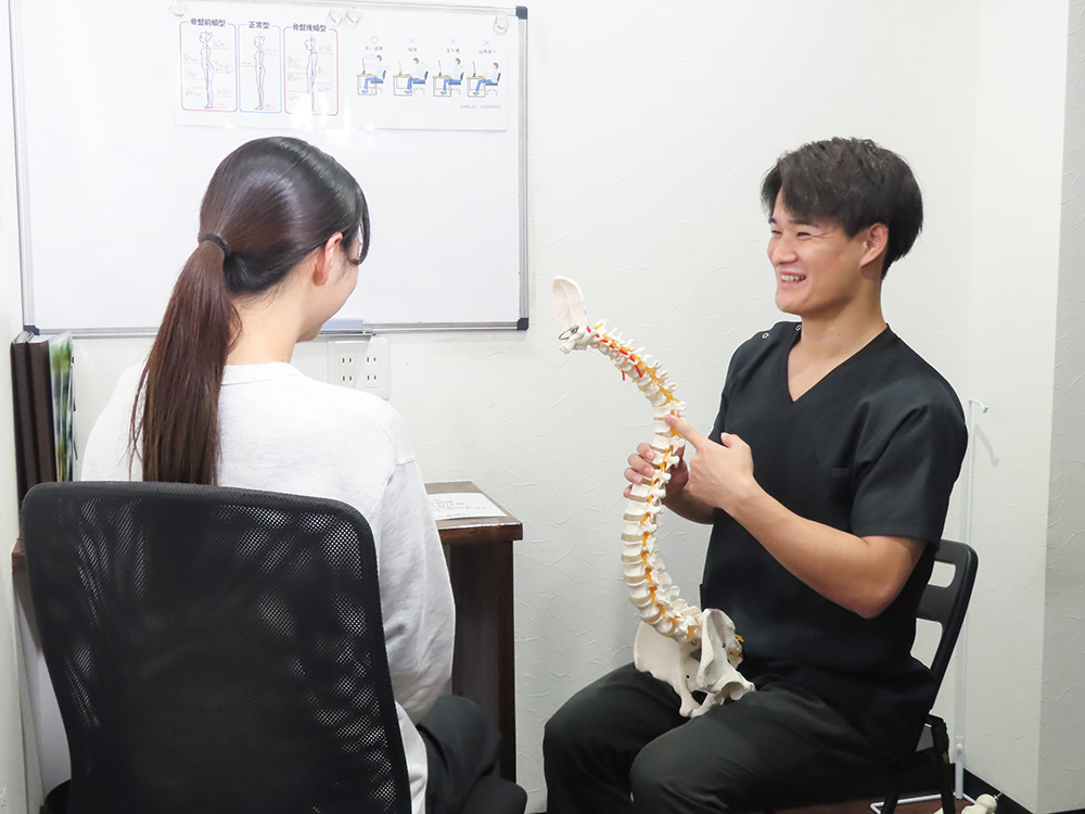 カウンセリングの様子